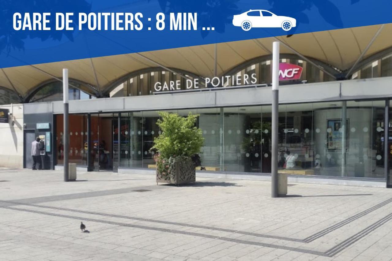 Studio Simplicien *Cosy* Plein Centre Ville De Poitiers *Tv* Wifi *Cafe* ภายนอก รูปภาพ