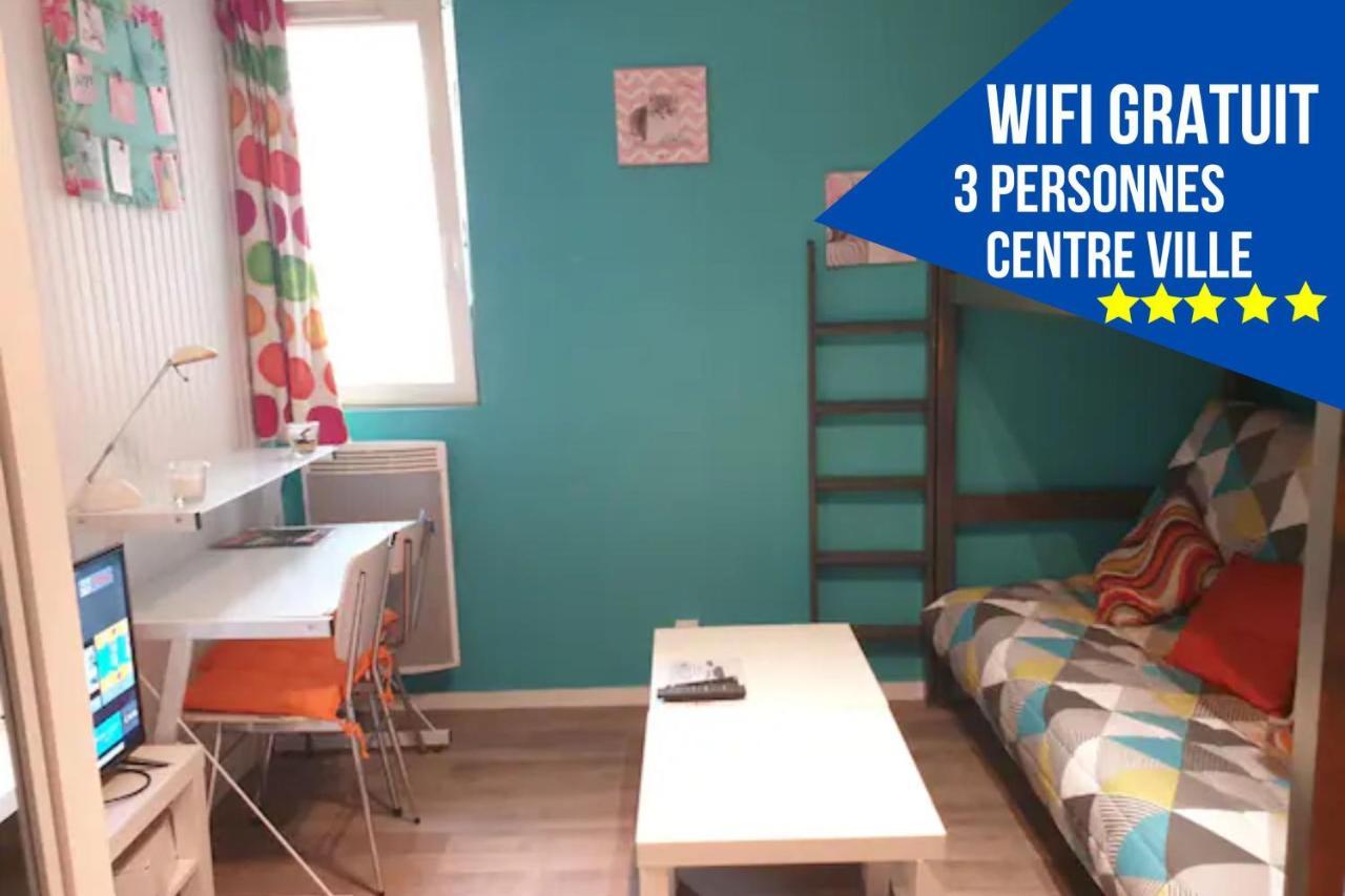 Studio Simplicien *Cosy* Plein Centre Ville De Poitiers *Tv* Wifi *Cafe* ภายนอก รูปภาพ